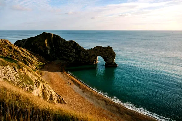Durdle Door, l'arco di roccia sulla Jurassic Coast, nel Dorset