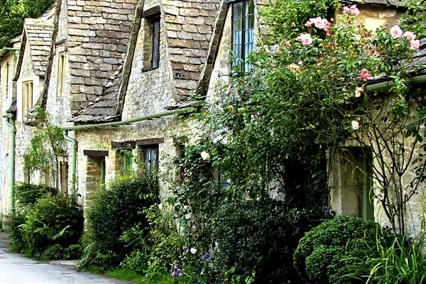 Bibury cottages, Cotswolds