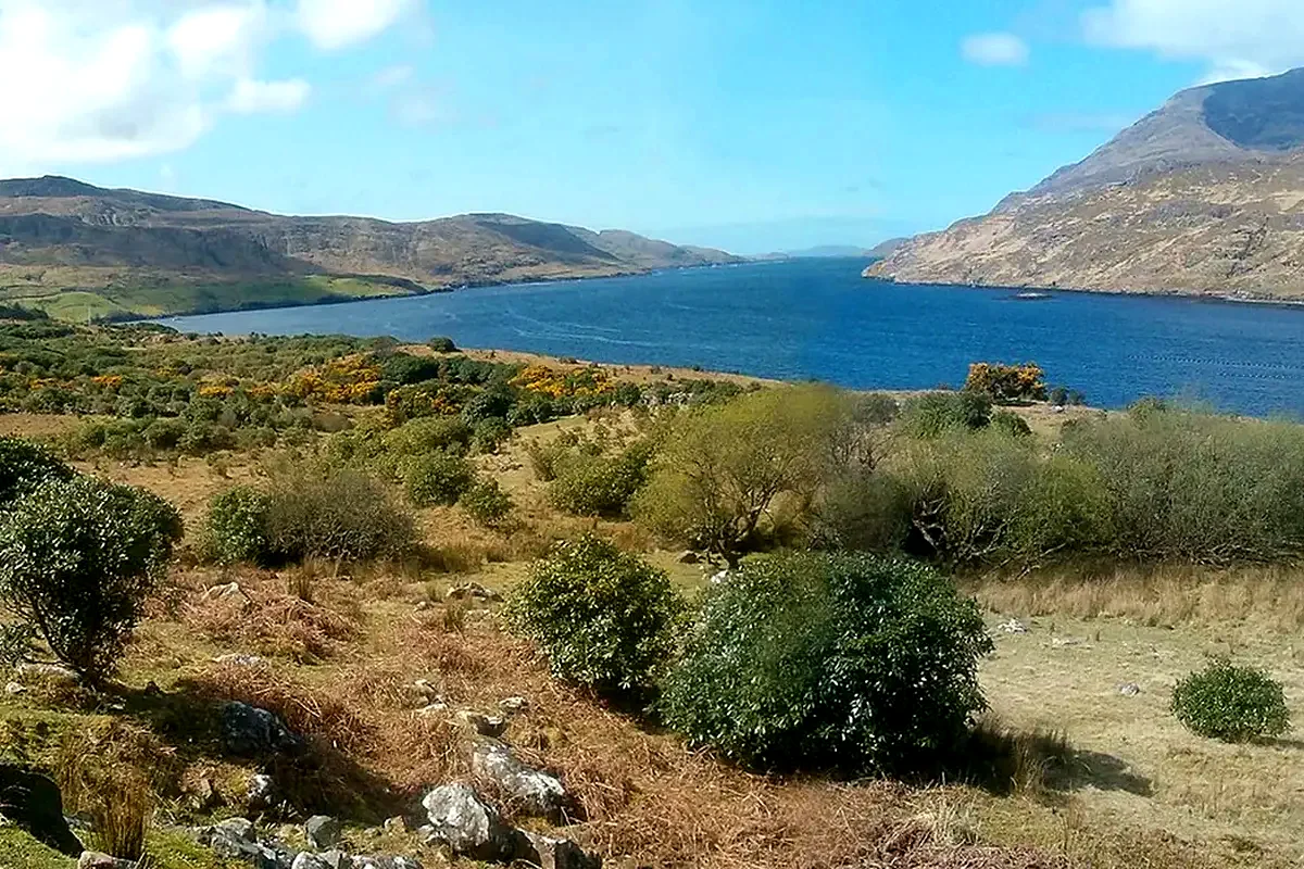 Il fiordo di Killary Harbour tra le montagne del Connemara